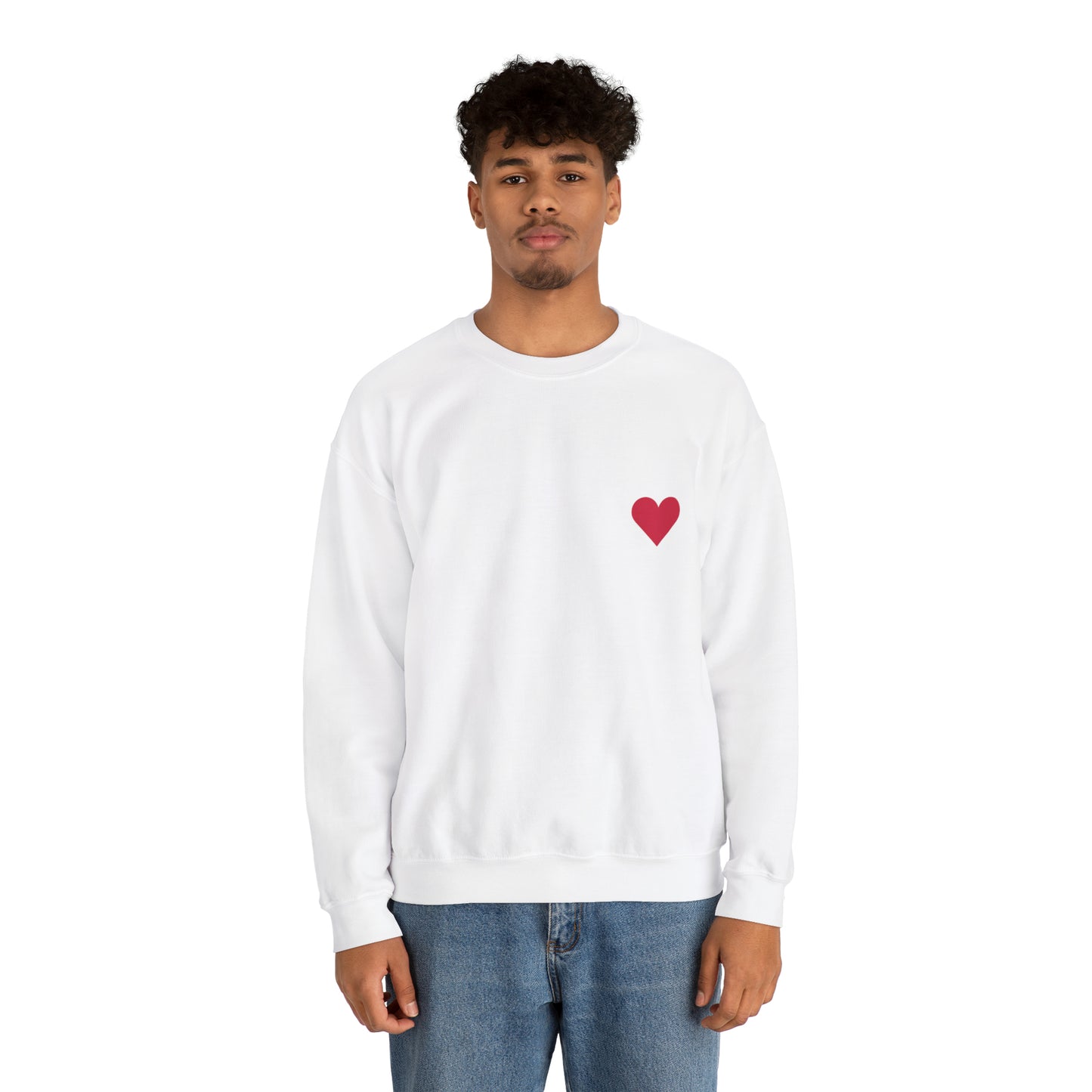 Love Israel Crewneck Sweatshirt Unisex Heavy Blend™