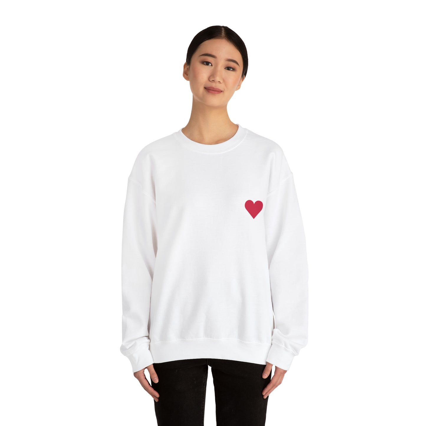 Love Israel Crewneck Sweatshirt Unisex Heavy Blend™