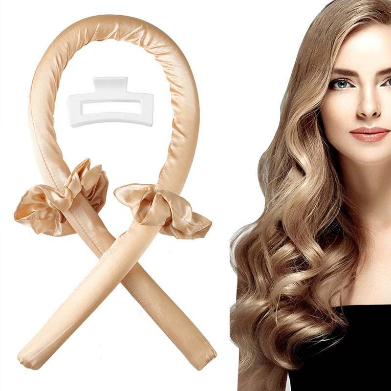 Heat-free lazy artifact curling iron sponge foam sleeping curling iron big wave curling four-piece set
Heat free curl wrap hair wrap